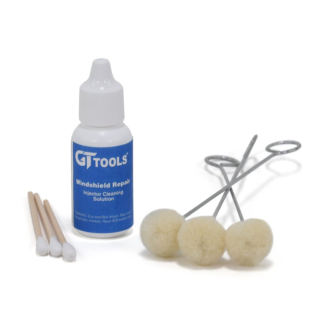 GT Tools® Windshield Repair Injector Cleaning Kit